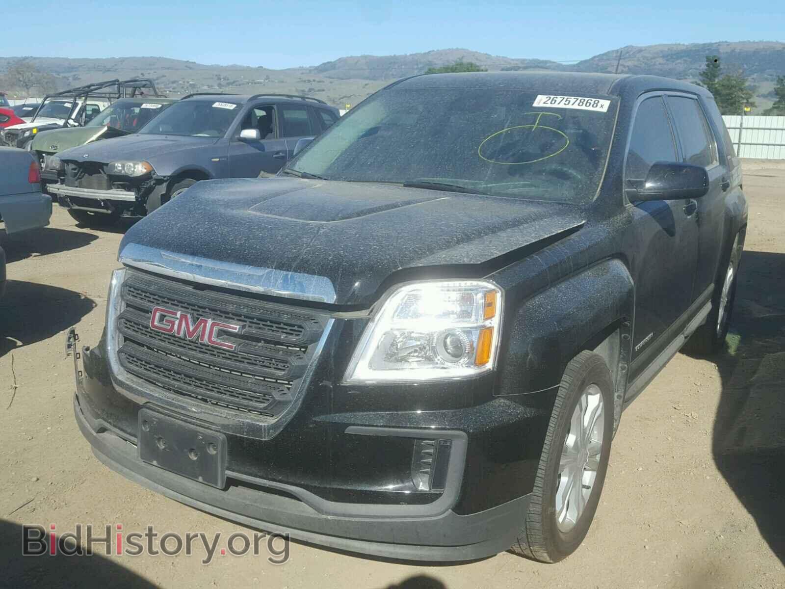 2017 GMC TERRAIN - VIN: 2GKALMEK8H6341036 - Фото 2