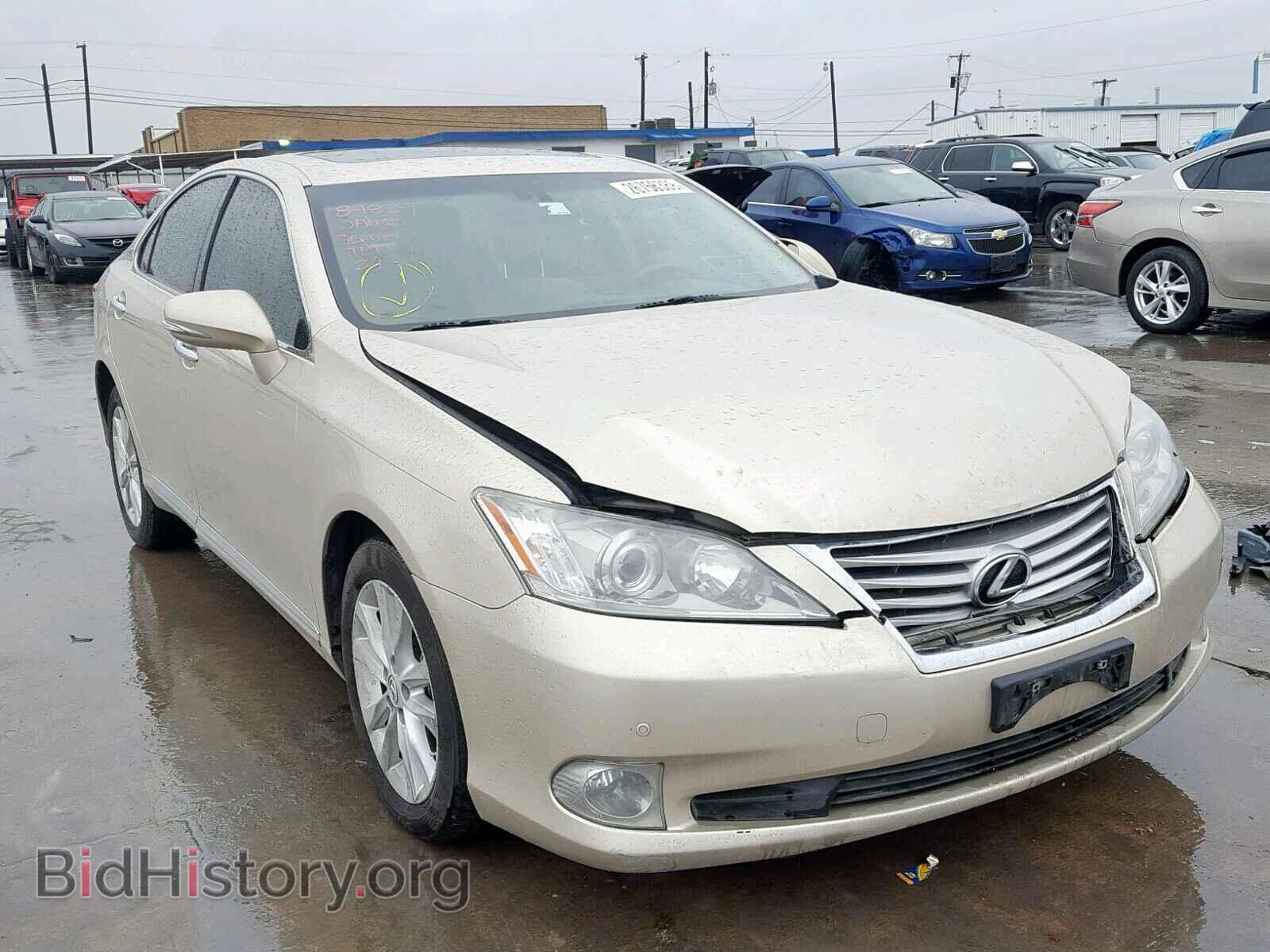 Photo JTHBK1EG3A2363122 - LEXUS ES350 2010