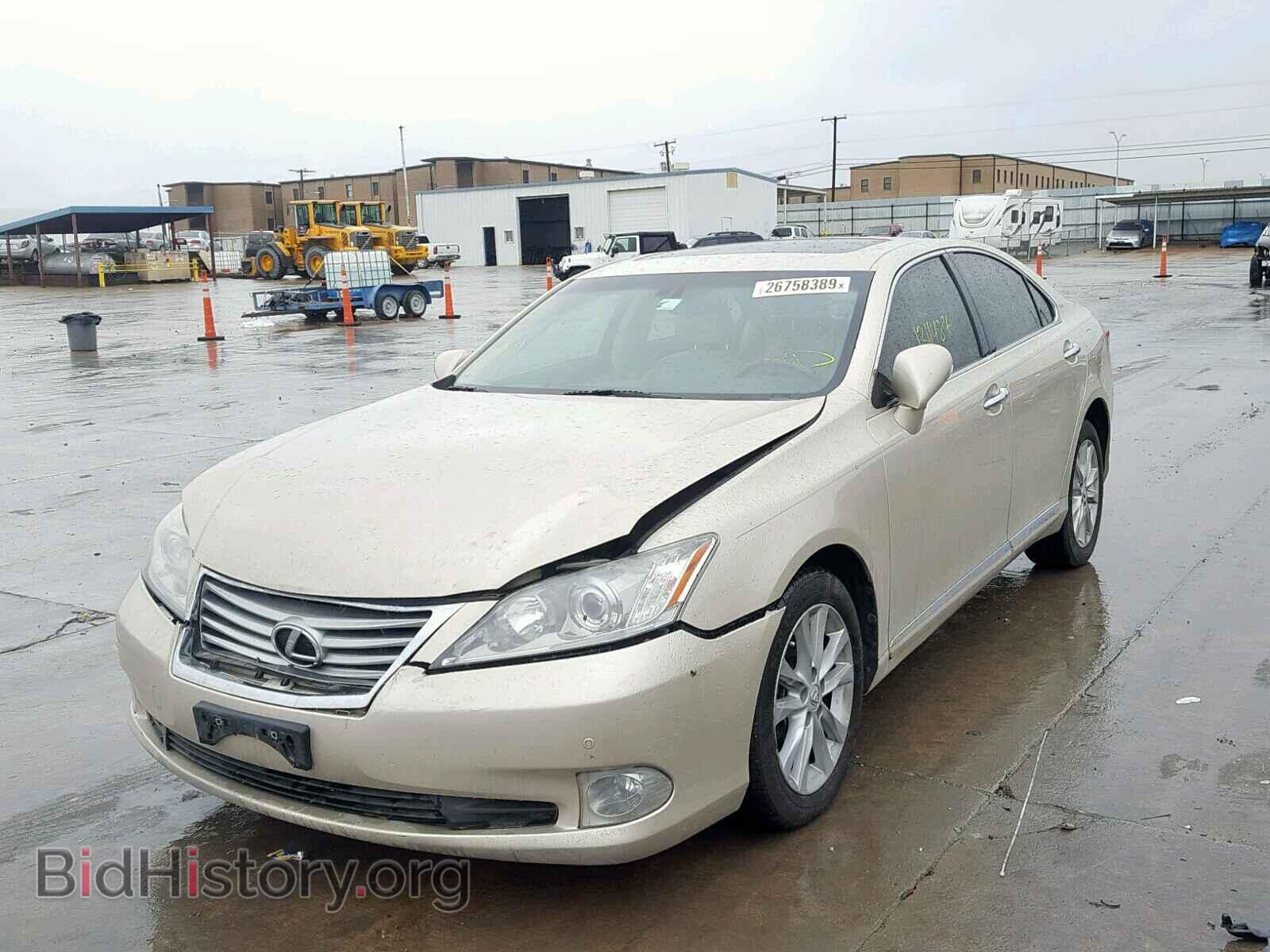 2010 LEXUS ES350 - VIN: JTHBK1EG3A2363122 - Фото 2