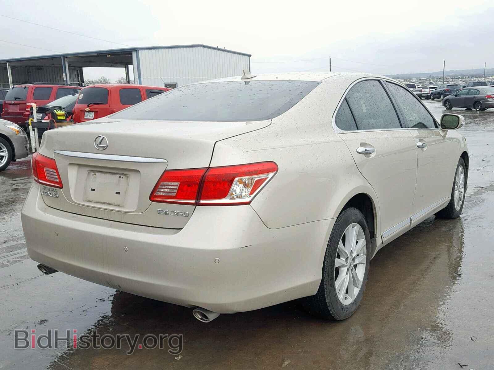 2010 LEXUS ES350 - VIN: JTHBK1EG3A2363122 - Фото 4