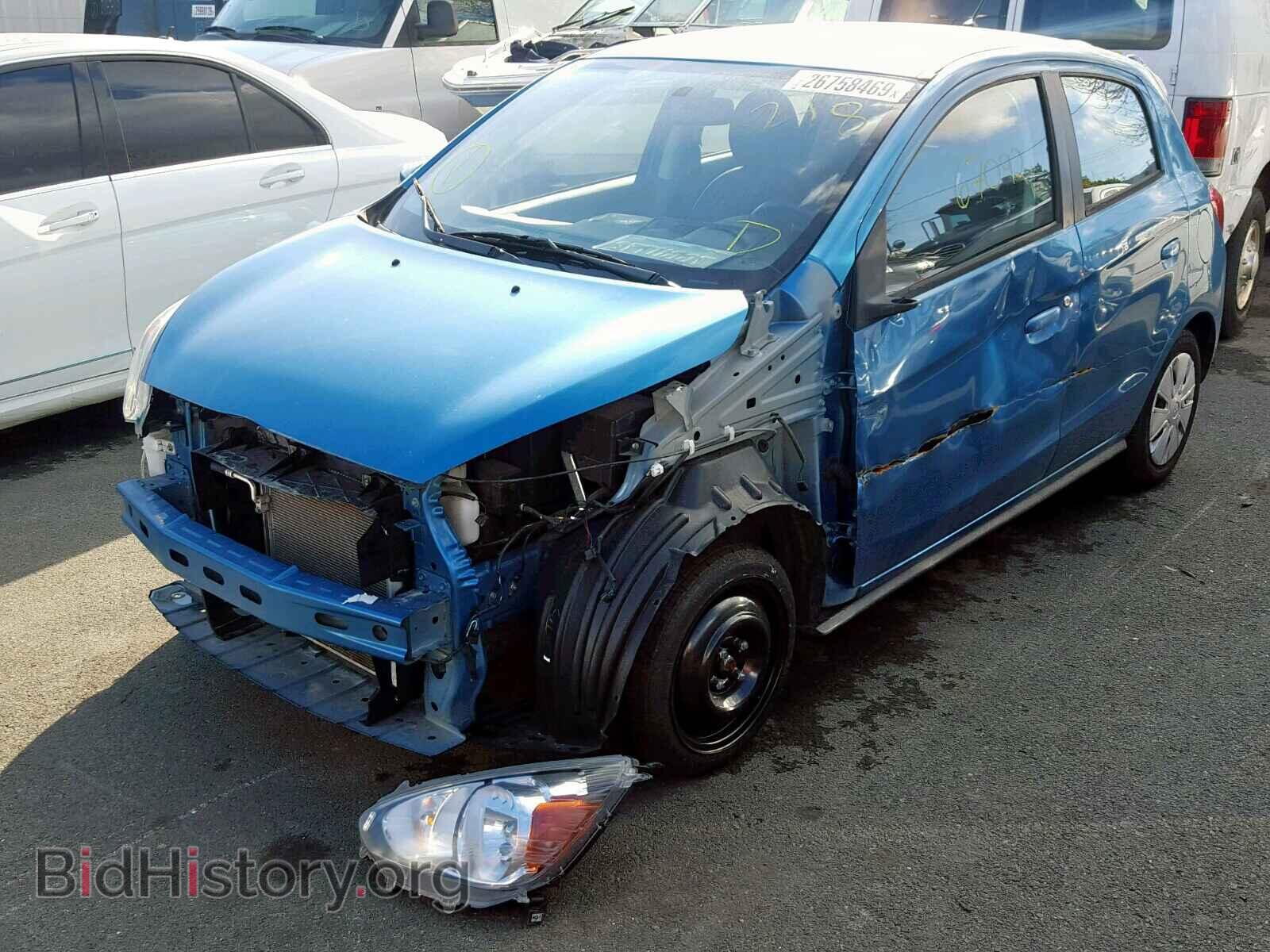 2015 MITSUBISHI MIRAGE - VIN: ML32A3HJ2FH045345 - Фото 2