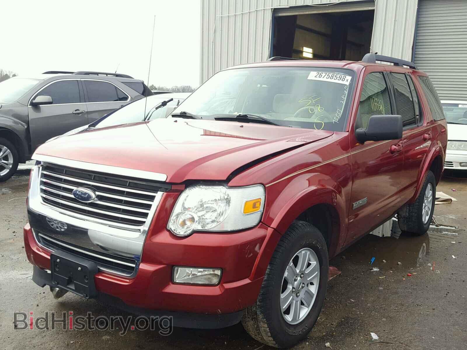2008 FORD EXPLORER - VIN: 1FMEU63E78UB07051 - Фото 2