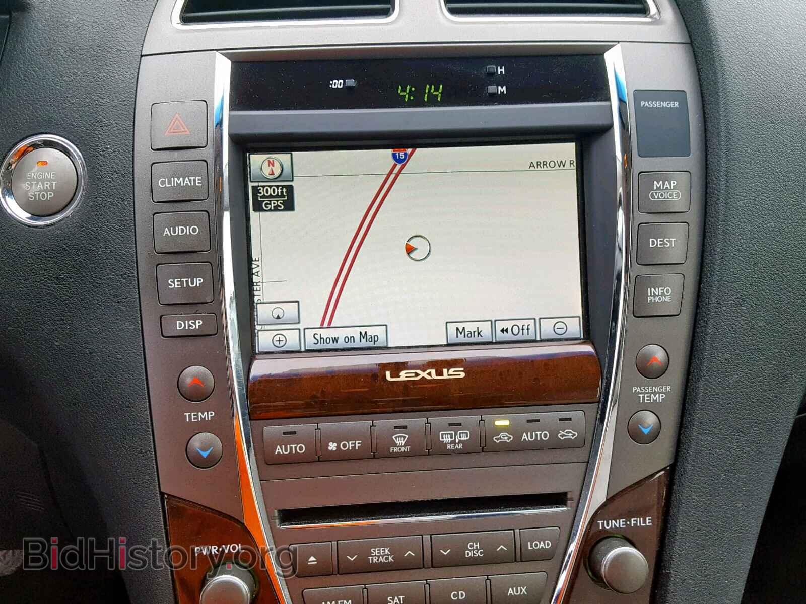 2012 LEXUS ES350 - VIN: JTHBK1EG7C2513249 - Фото 9