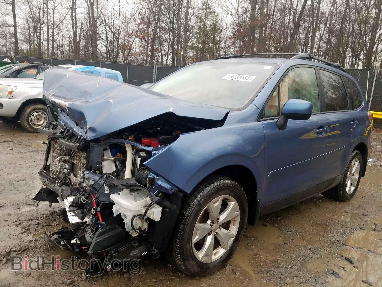 2016 SUBARU FORESTER - VIN: JF2SJAFCXGH438955 - Фото 2