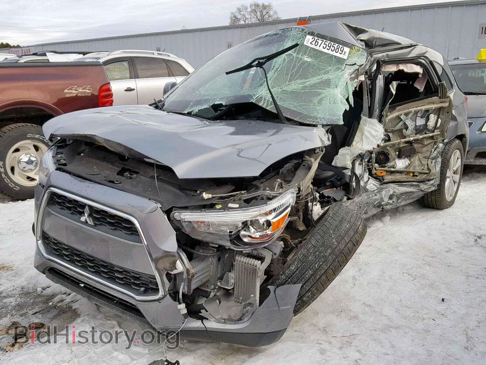 2015 MITSUBISHI OUTLANDER - VIN: 4A4AR4AUXFE027052 - Фото 2