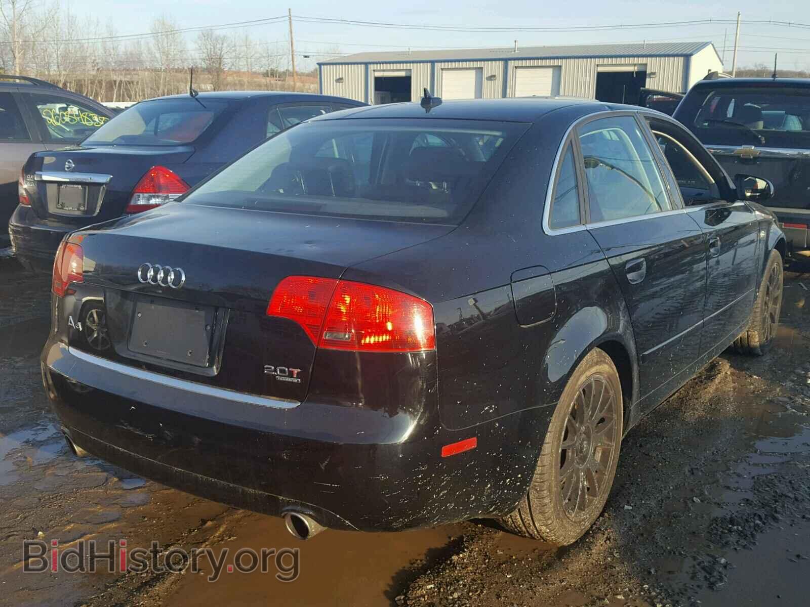 2007 AUDI A4 - VIN: WAUDF78E17A014516 - Фото 4