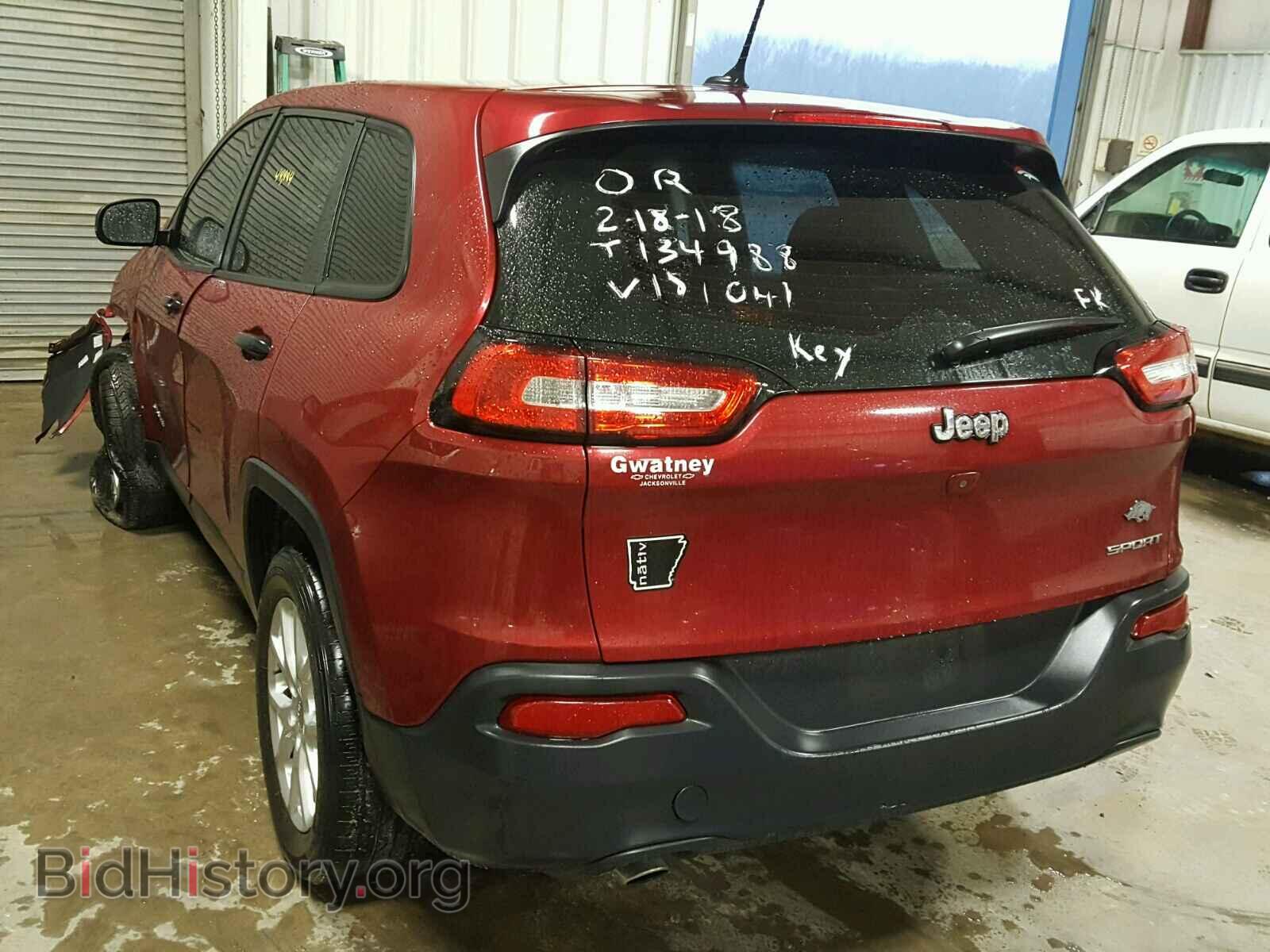 2014 JEEP CHEROKEE - VIN: 1C4PJLAB4EW181041 - Фото 3