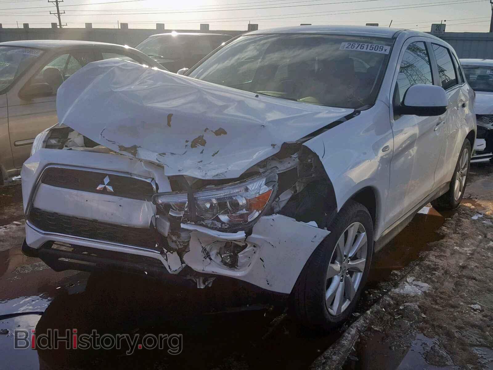 2014 MITSUBISHI OUTLANDER - VIN: 4A4AR4AU7EE006903 - Фото 2