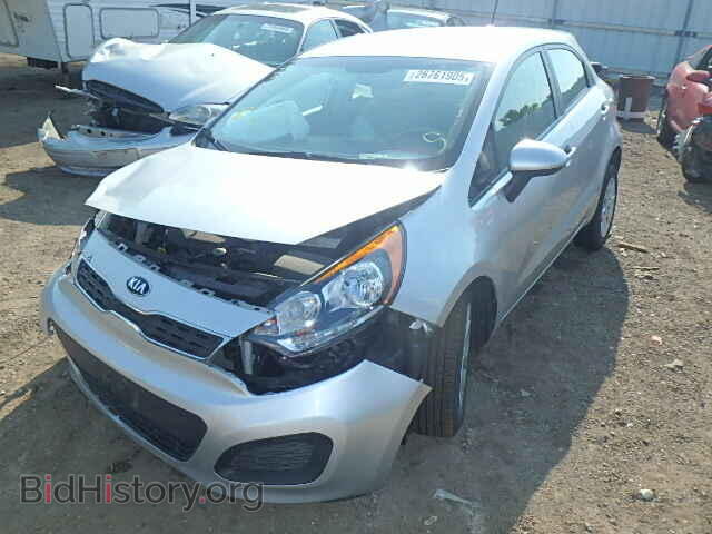 2013 KIA RIO - VIN: KNADN5A37D6203685 - Фото 2