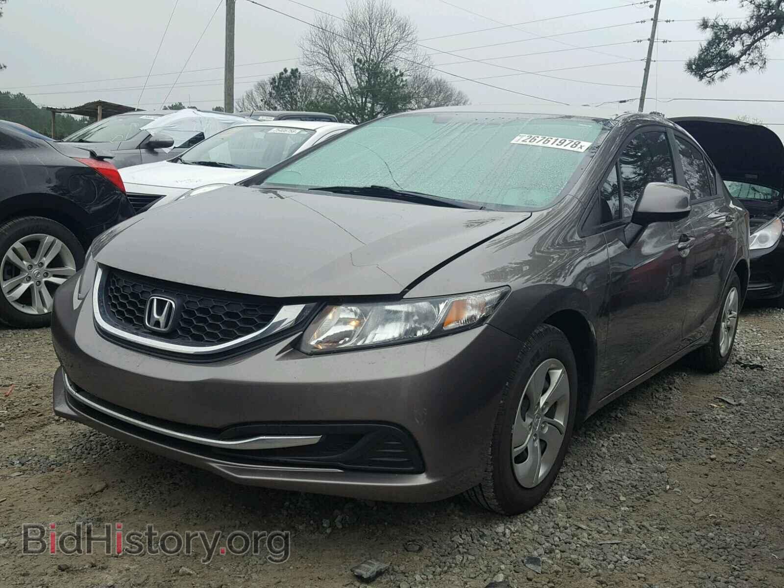 2013 HONDA CIVIC - VIN: 19XFB2F55DE094490 - Фото 2
