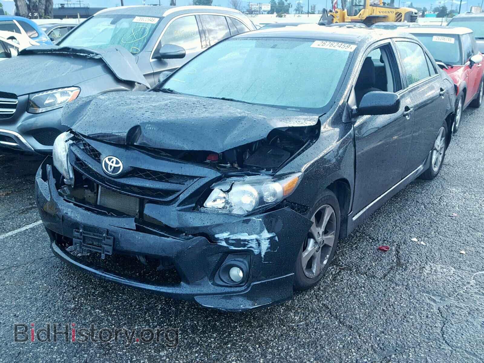 2013 TOYOTA COROLLA BA - VIN: 5YFBU4EE7DP183904 - Фото 2