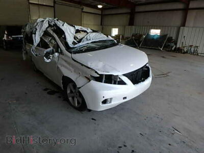 2012 Lexus RX350 RX 350, white — VIN 2T2BK1BA6CC133592, Copart