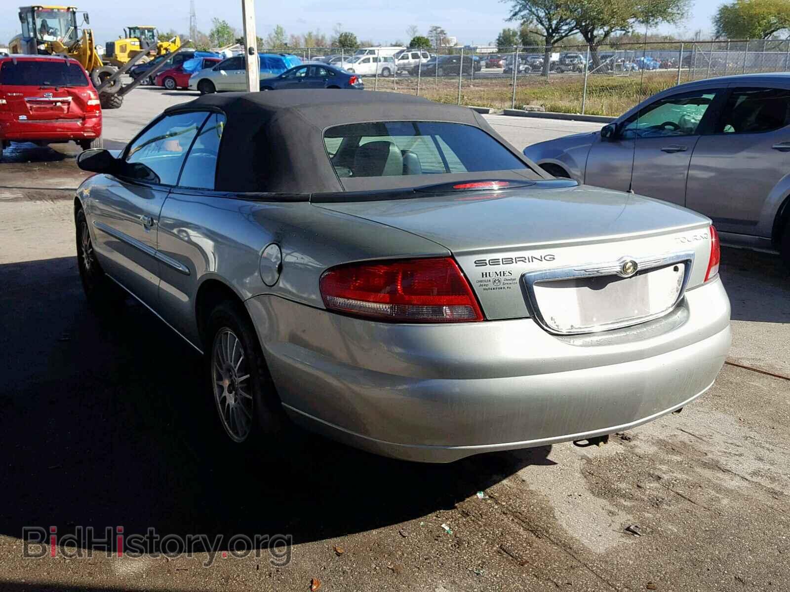 2005 CHRYSLER SEBRING - VIN: 1C3EL55R45N586024 - Фото 3
