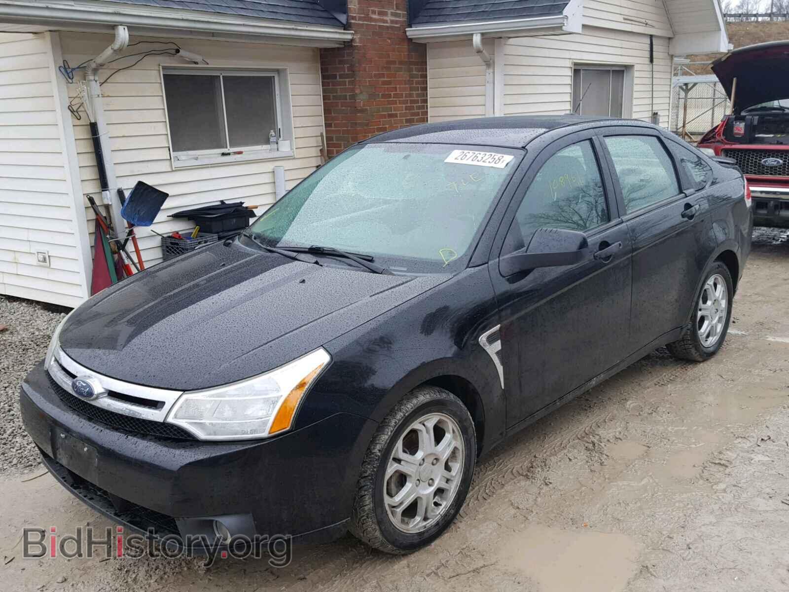 2008 FORD FOCUS - VIN: 1FAHP35N38W230425 - Фото 2