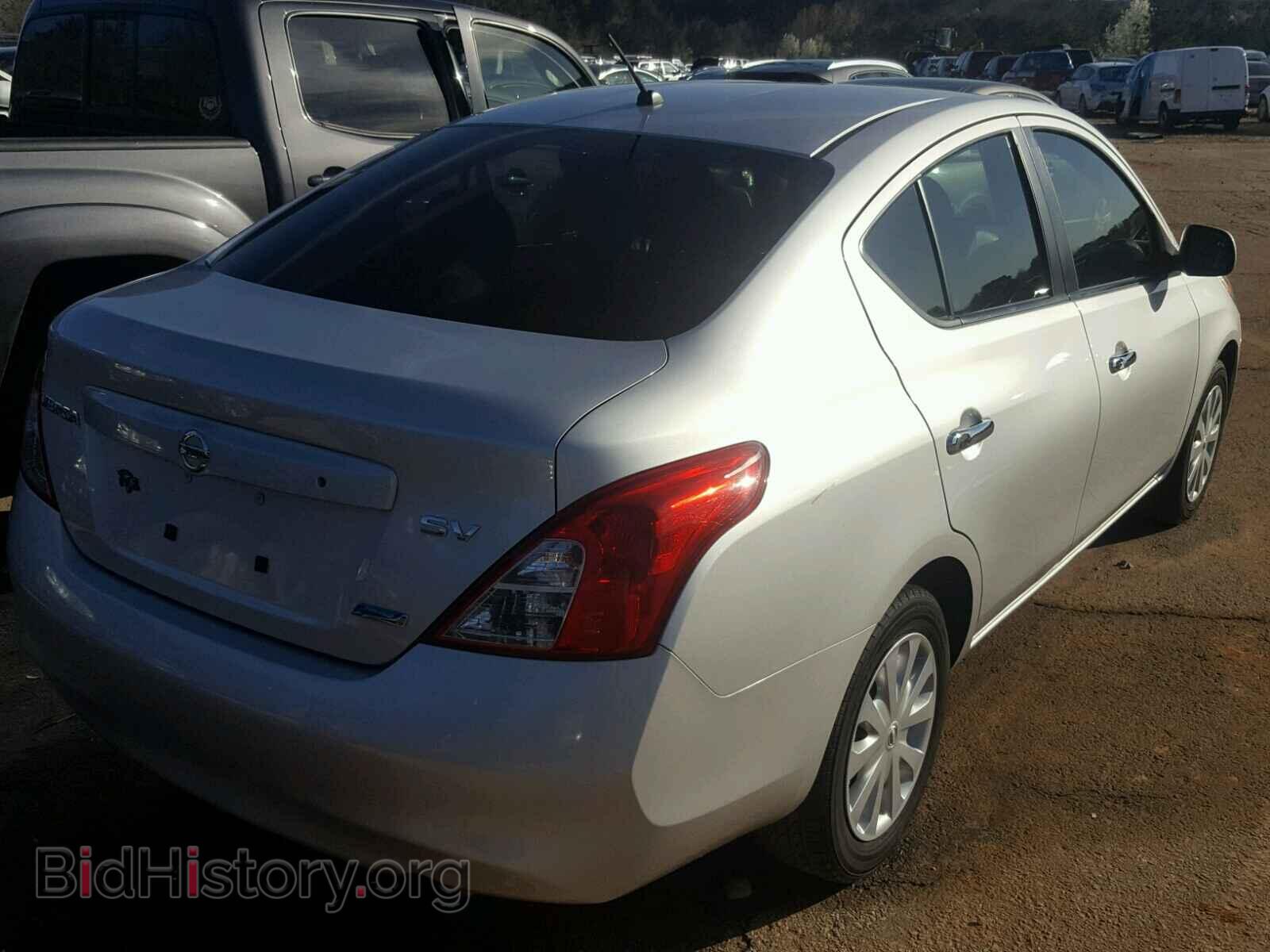 2012 NISSAN VERSA - VIN: 3N1CN7AP8CL905311 - Фото 4