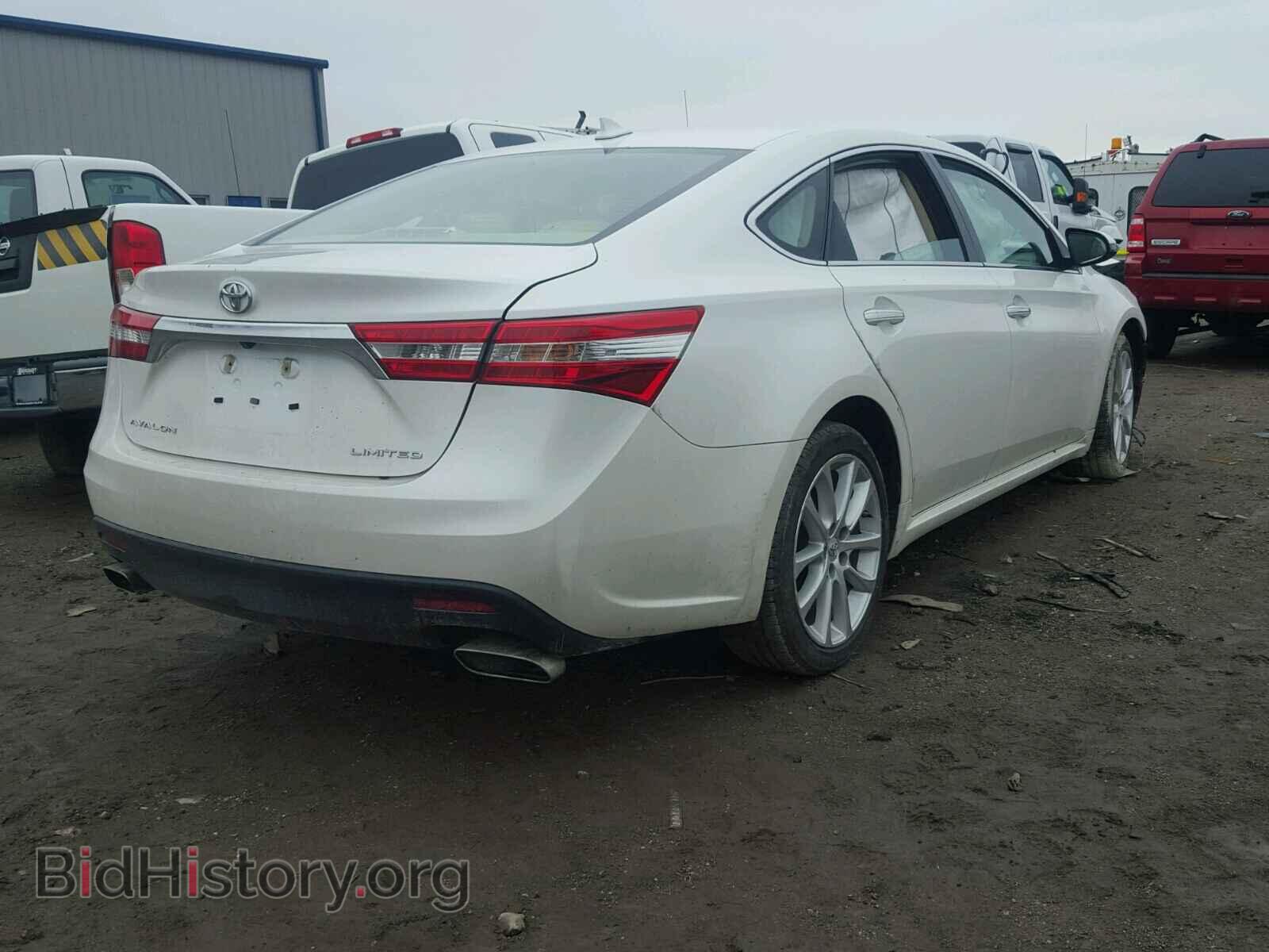 2014 TOYOTA AVALON - VIN: 4T1BK1EB5EU103686 - Фото 4