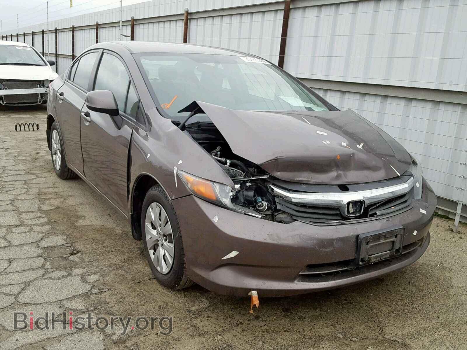 Фотография 2HGFB2F53CH523887 - HONDA CIVIC LX 2012