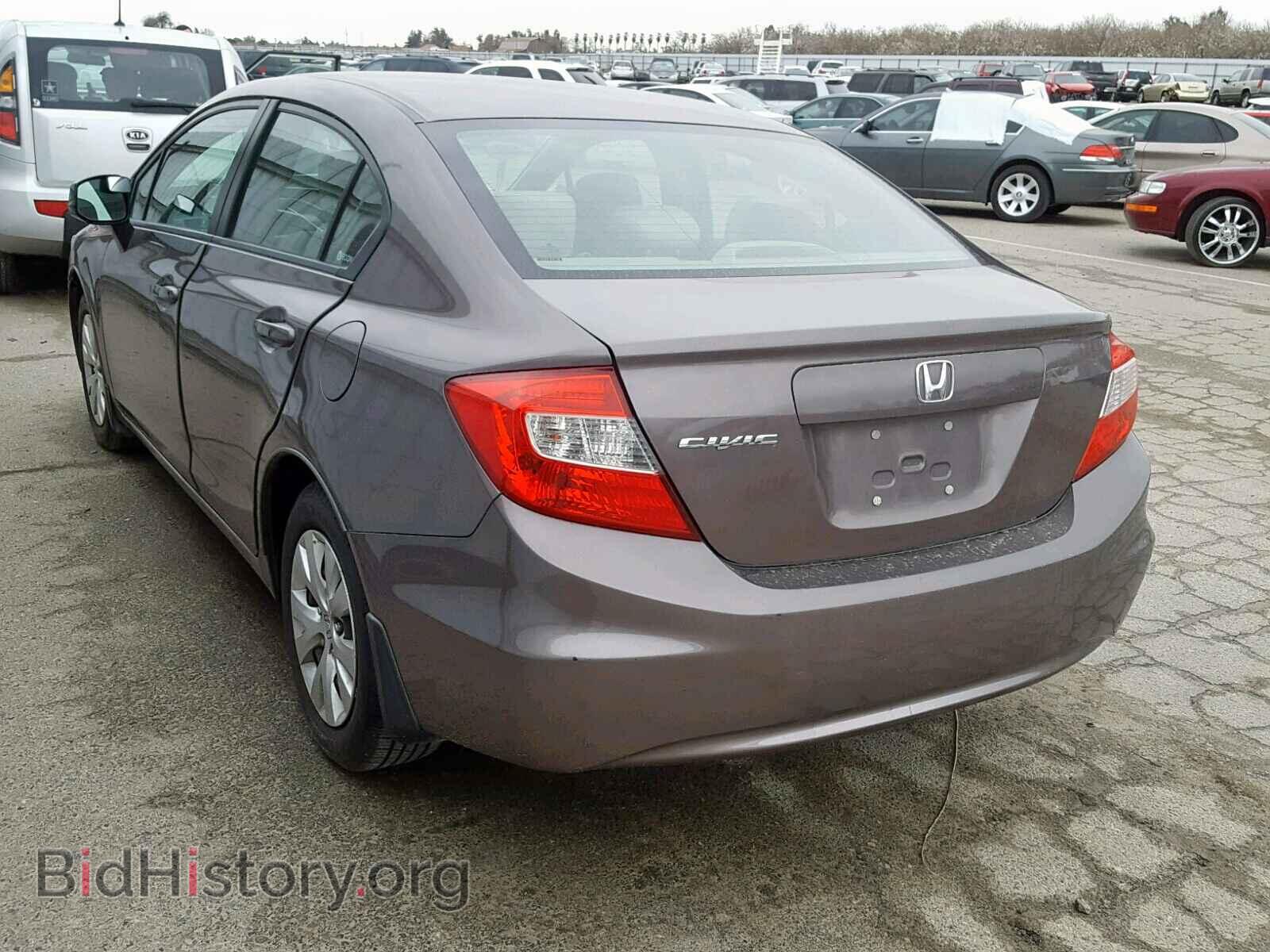 2012 HONDA CIVIC LX - VIN: 2HGFB2F53CH523887 - Фото 3