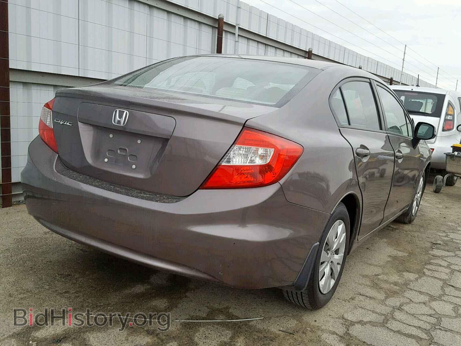 2012 HONDA CIVIC LX - VIN: 2HGFB2F53CH523887 - Фото 4