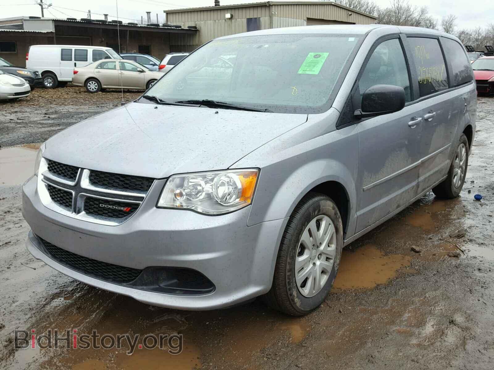 2017 DODGE CARAVAN - VIN: 2C4RDGBGXHR860178 - Фото 2