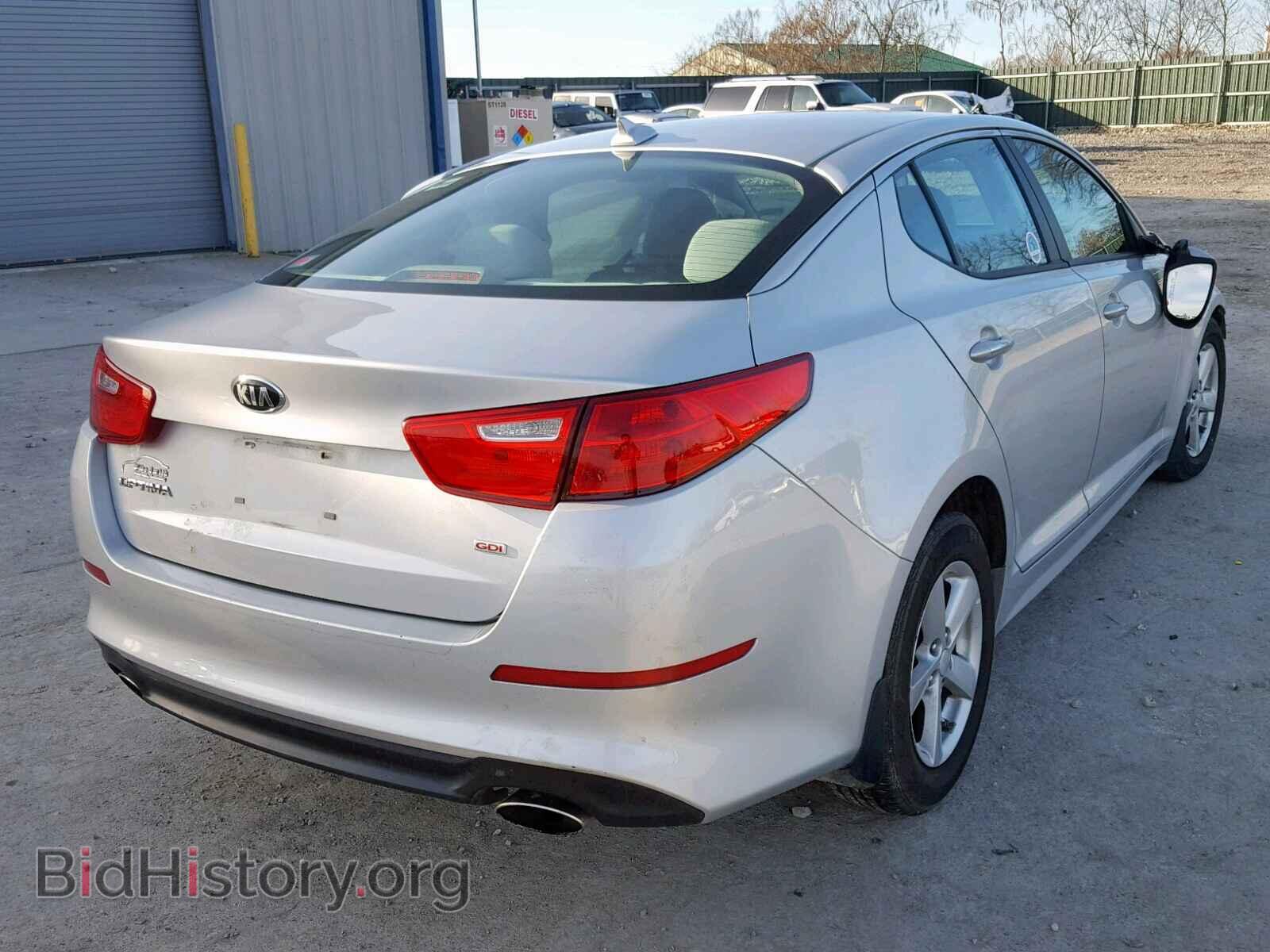 2014 KIA OPTIMA - VIN: 5XXGM4A76EG267588 - Фото 4