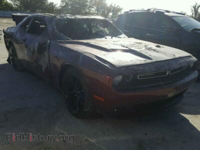 2017 Dodge CHALLENGER, red — VIN 2C3CDZAG5HH519770, Copart