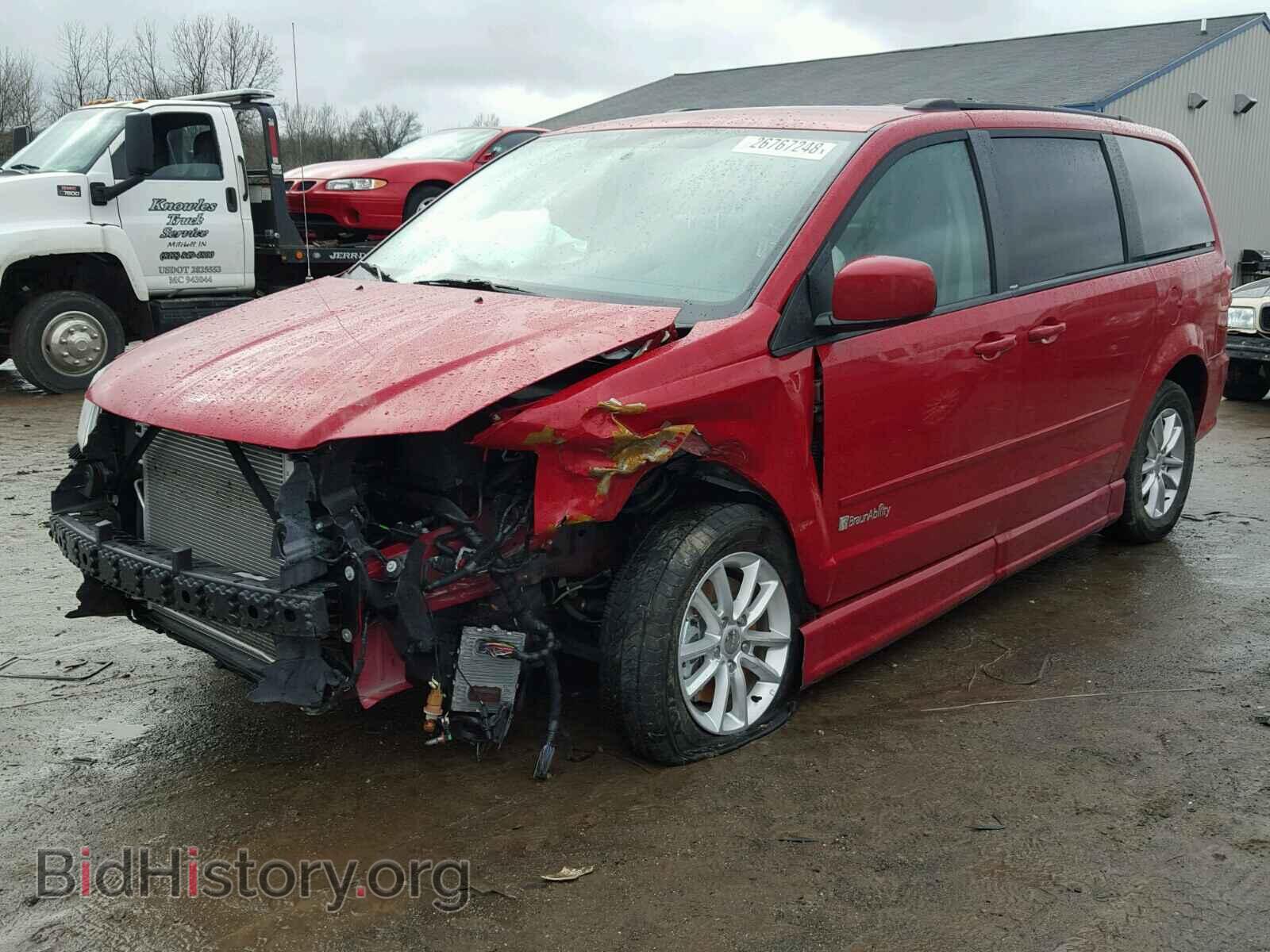 2014 DODGE CARAVAN - VIN: 2C4RDGCG0ER254849 - Фото 2