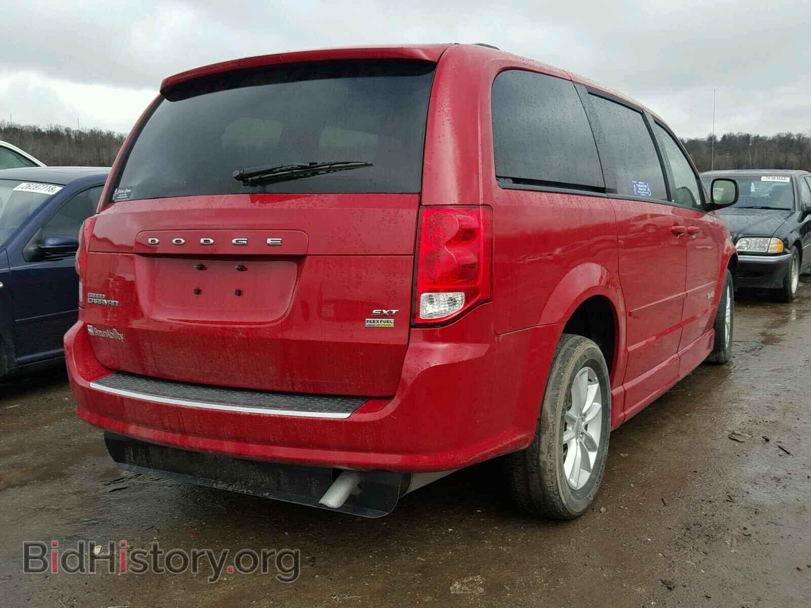2014 DODGE CARAVAN - VIN: 2C4RDGCG0ER254849 - Фото 4