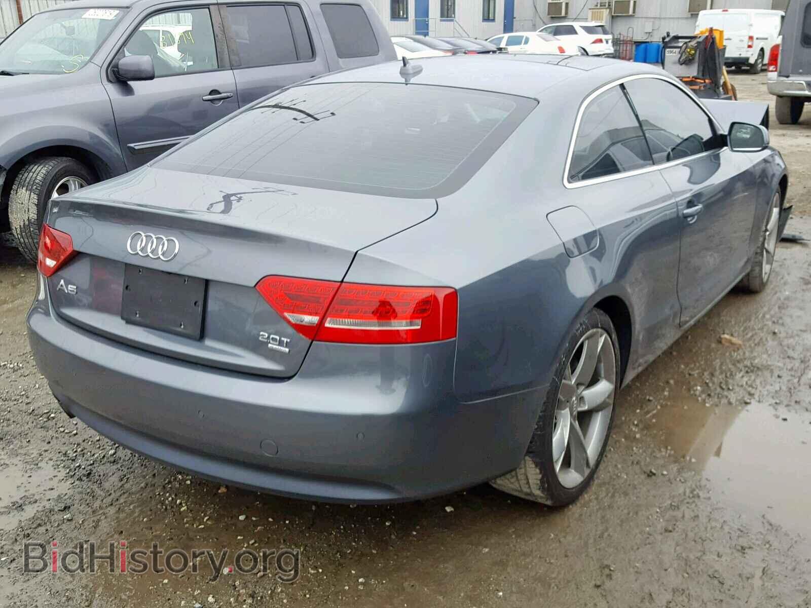 2012 AUDI A5 PREMIUM - VIN: WAULFAFR5CA035488 - Фото 4