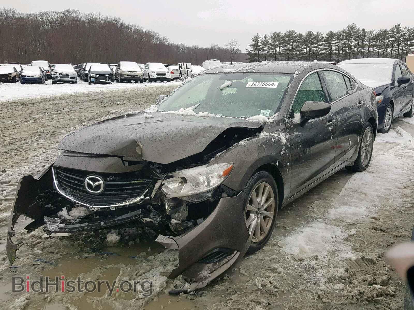 2016 MAZDA 6 - VIN: JM1GJ1U50G1418621 - Фото 2
