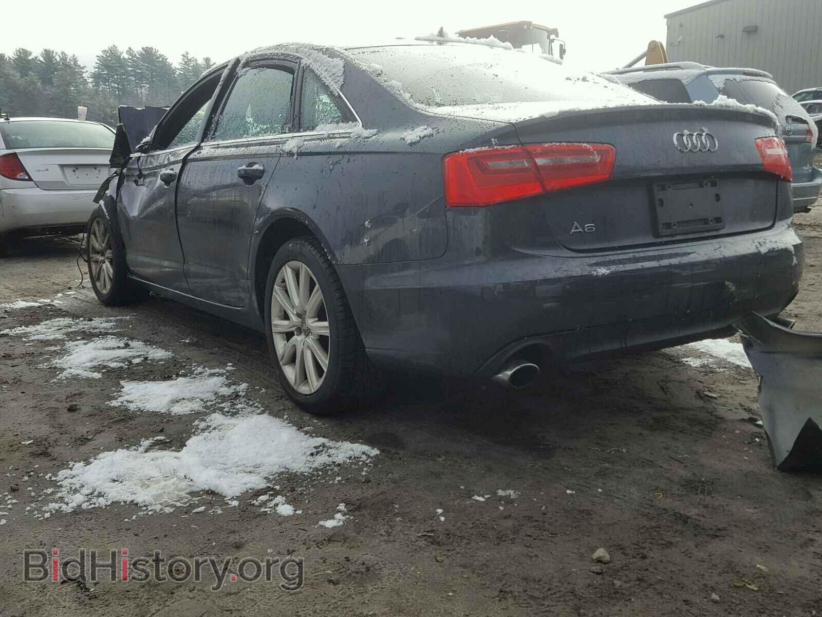 2013 AUDI A6 - VIN: WAUGFAFC1DN148314 - Фото 3