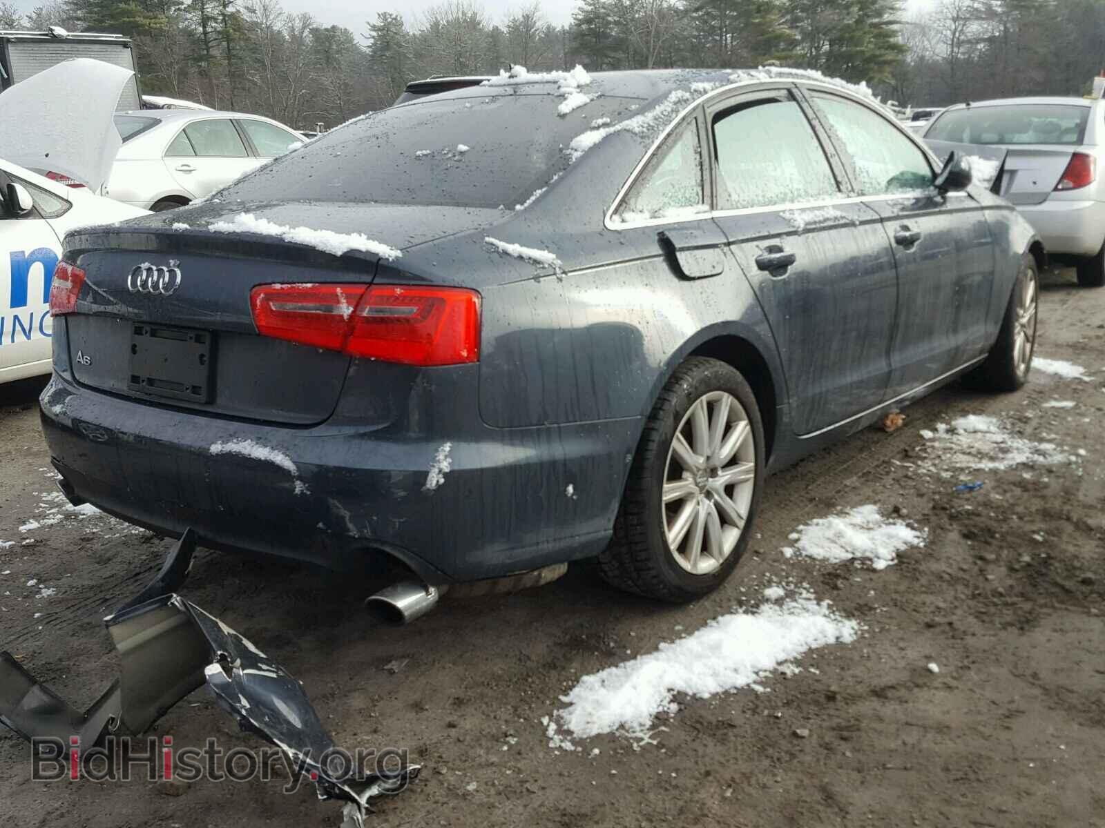2013 AUDI A6 - VIN: WAUGFAFC1DN148314 - Фото 4