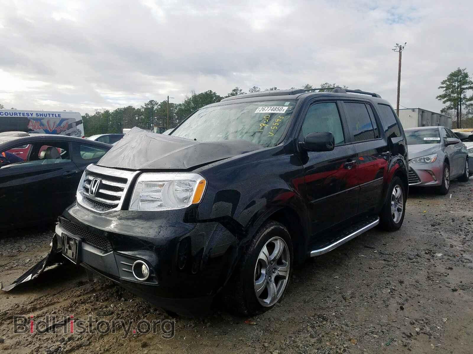 2014 HONDA PILOT - VIN: 5FNYF3H55EB005593 - Фото 2