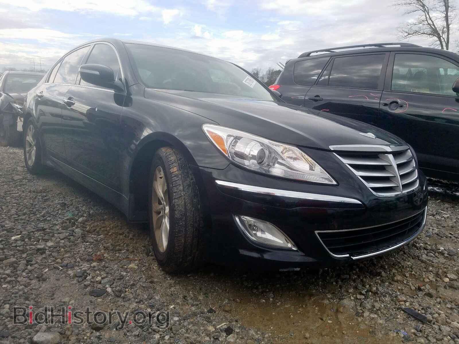 Photo KMHGC4DD4CU198438 - HYUNDAI GENESIS 2012