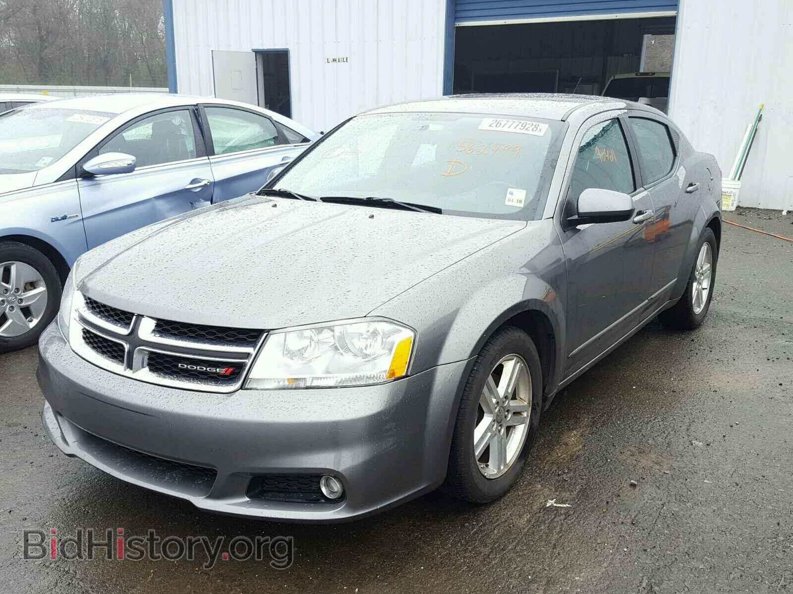 2013 DODGE AVENGER - VIN: 1C3CDZCB8DN562499 - Фото 2