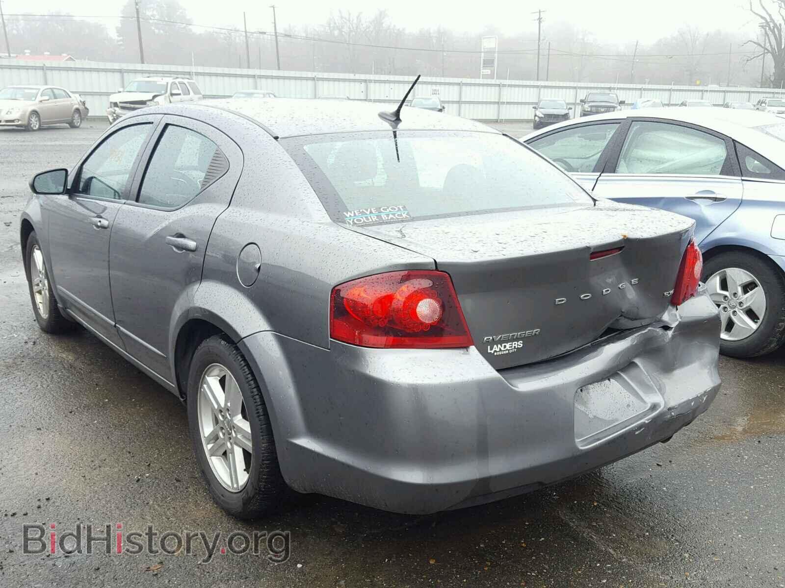 2013 DODGE AVENGER - VIN: 1C3CDZCB8DN562499 - Фото 3