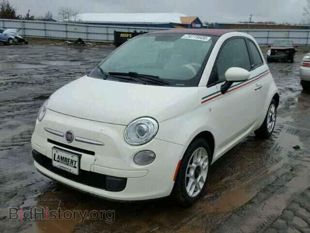 2012 FIAT 500 - VIN: 3C3CFFDR3CT200471 - Фото 2