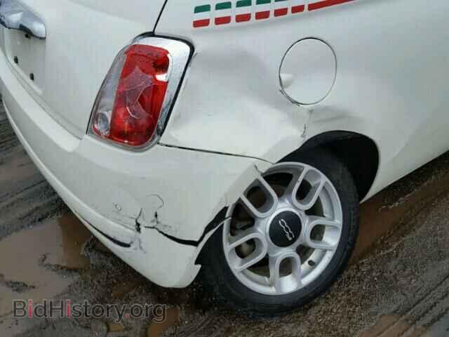 2012 FIAT 500 - VIN: 3C3CFFDR3CT200471 - Фото 9