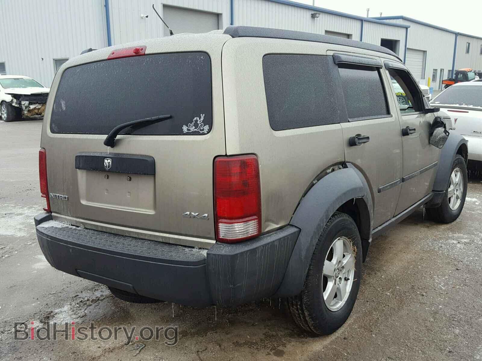 2007 DODGE NITRO - VIN: 1D8GU28K07W587832 - Photo 4