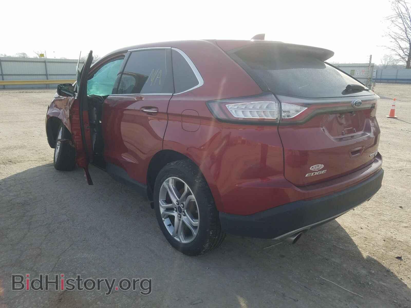 2017 FORD EDGE - VIN: 2FMPK4K91HBB91459 - Фото 3