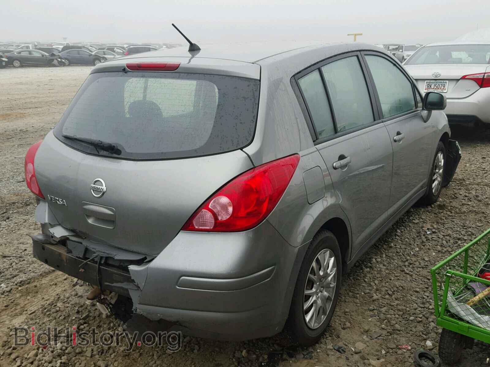 2007 NISSAN VERSA - VIN: 3N1BC13E37L382554 - Фото 4