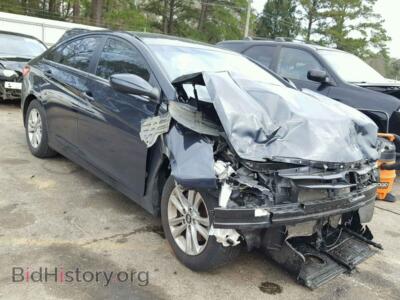 2012 Hyundai SONATA Sonata GLS, синий — VIN 5NPEB4AC1CH457777, Copart