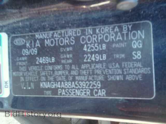 2010 KIA OPTIMA - VIN: KNAGH4A88A5392259 - Фото 10