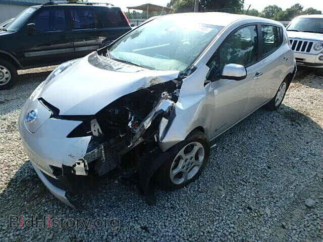 2014 NISSAN LEAF - VIN: 1N4AZ0CPXEC340707 - Фото 2