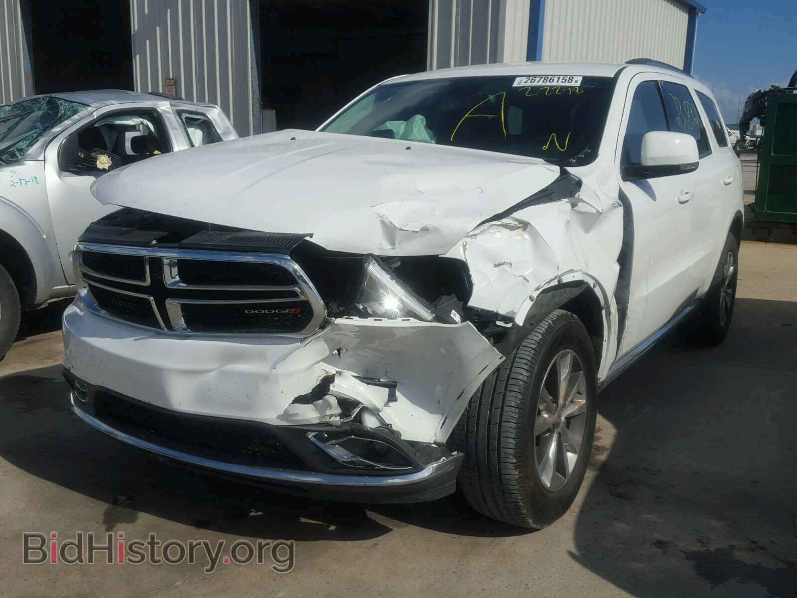 2016 DODGE DURANGO - VIN: 1C4RDHDG1GC448922 - Фото 2