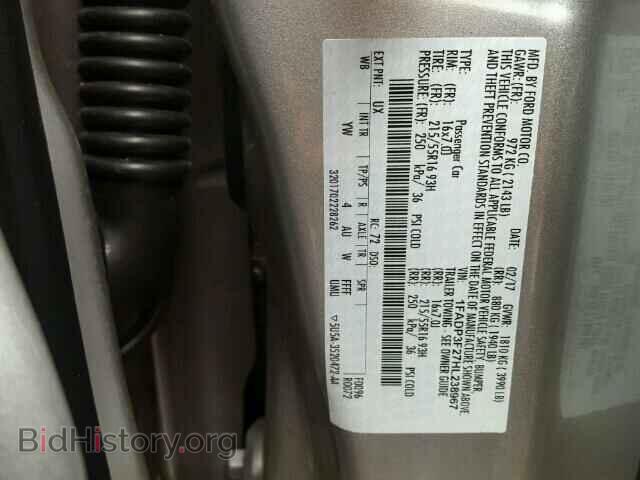2017 FORD FOCUS - VIN: 1FADP3F27HL238967 - Photo 10