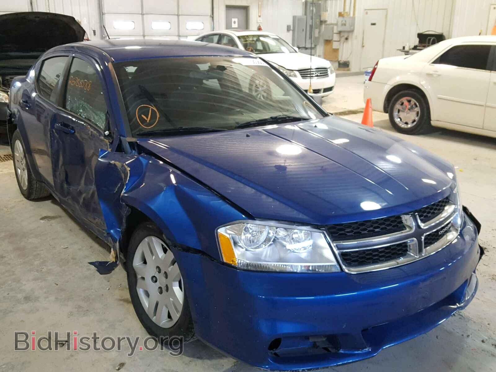 Фотография 1C3CDZAB1EN215617 - DODGE AVENGER 2014