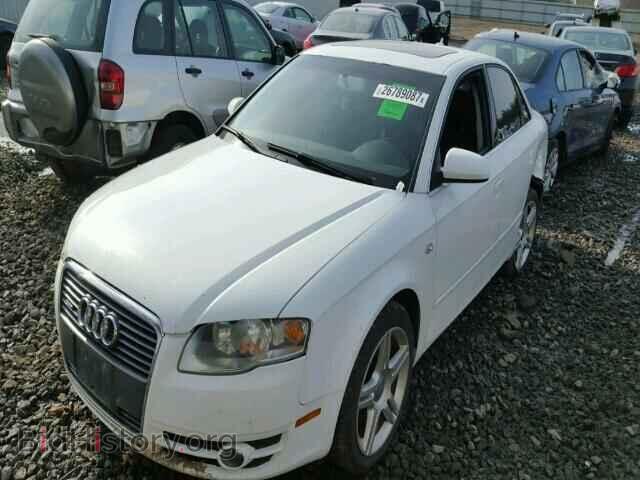 2007 AUDI A4 - VIN: WAUDF78E67A197430 - Фото 2