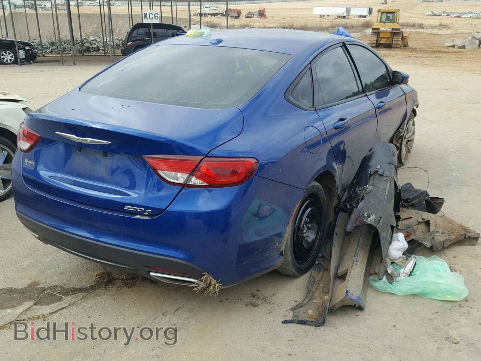 2015 CHRYSLER 200 - VIN: 1C3CCCBG3FN518233 - Фото 4