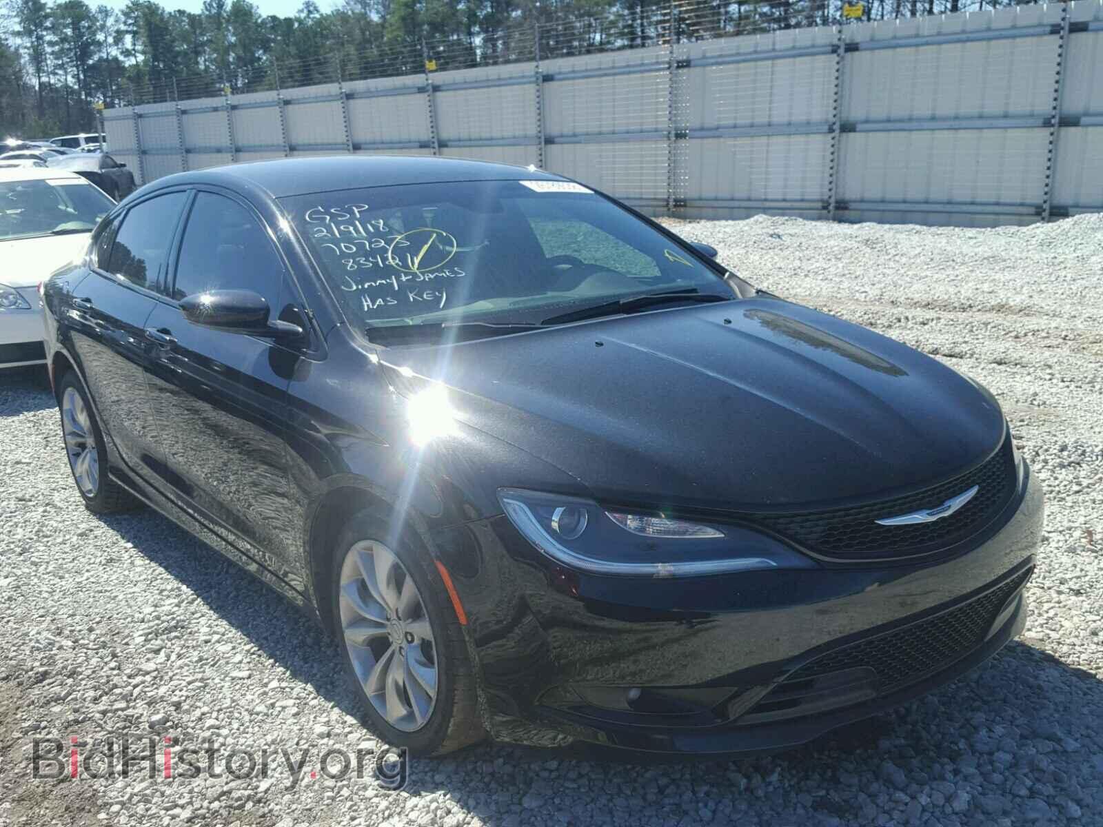 Photo 1C3CCCBB2FN511827 - CHRYSLER 200 2015